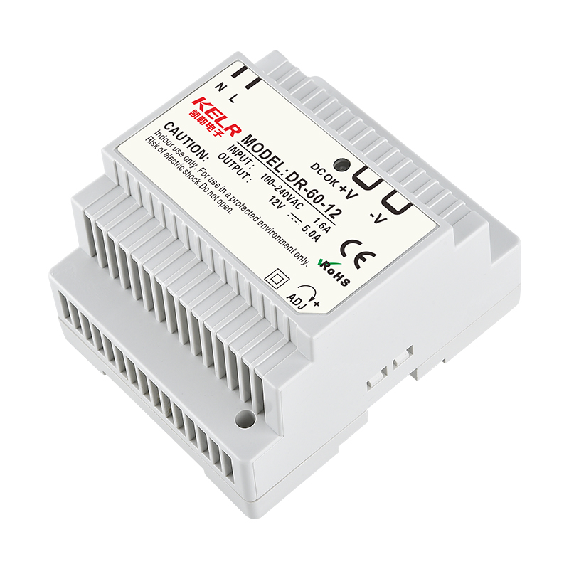 DR-60W 系列 導軌型單輸出工業用開關電源