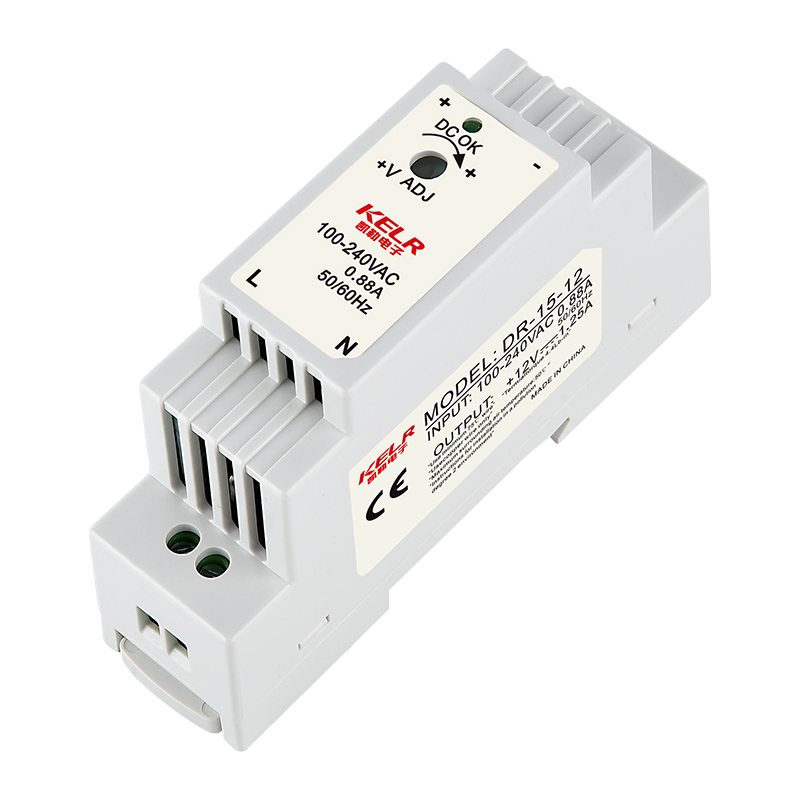 DR-15W 系列 導(dǎo)軌型單輸出工業(yè)用開關(guān)電源
