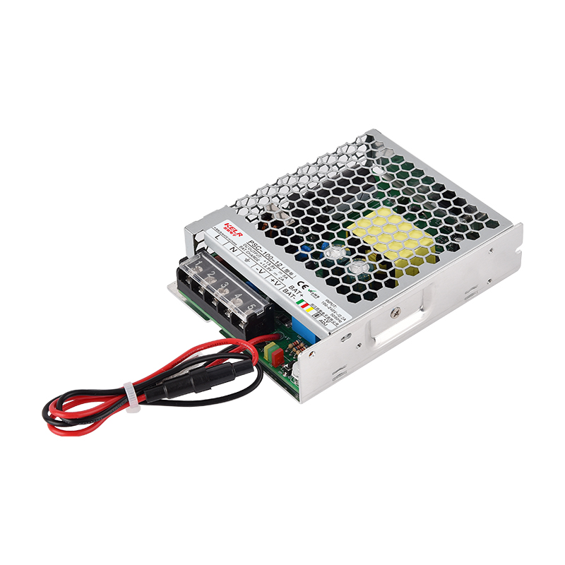 PSC-100W 系列 單輸出帶電池充電功能(UPS)開關電源